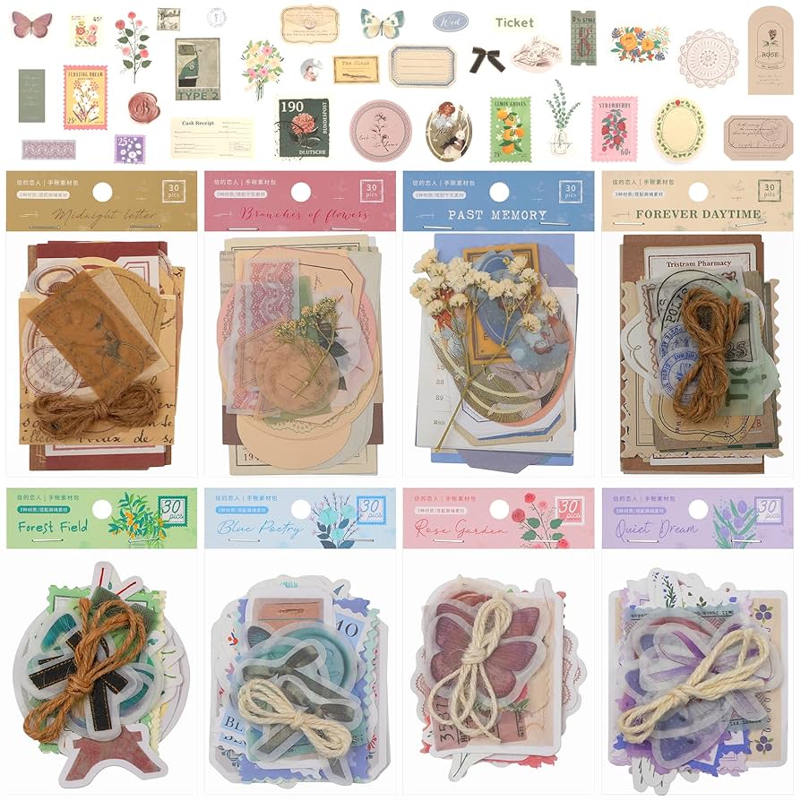 スクラップブック用　デザイン用紙　ステッカー Amazon.co.jp: スクラップブッキング用紙 スクラップブック用品